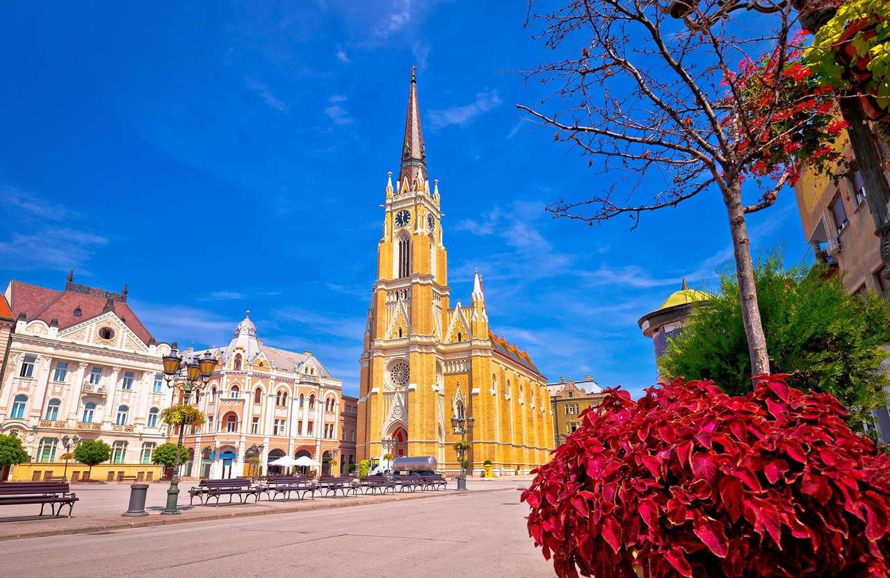 Novi Sad city view